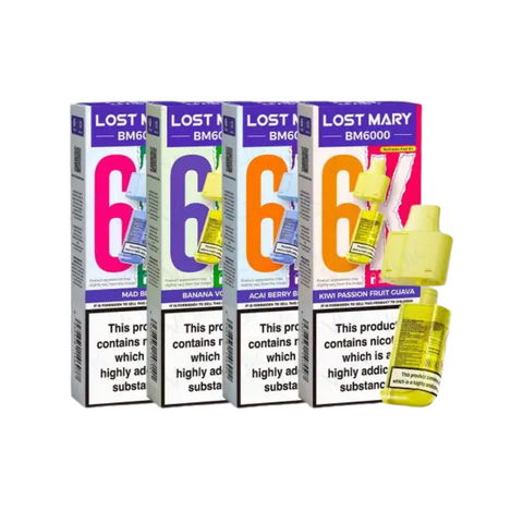Lost Mary BM6000 Prefilled Pod + Refill Container