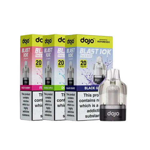 Vaporesso Dojo Blast 10K Prefilled Pod + Refill Container