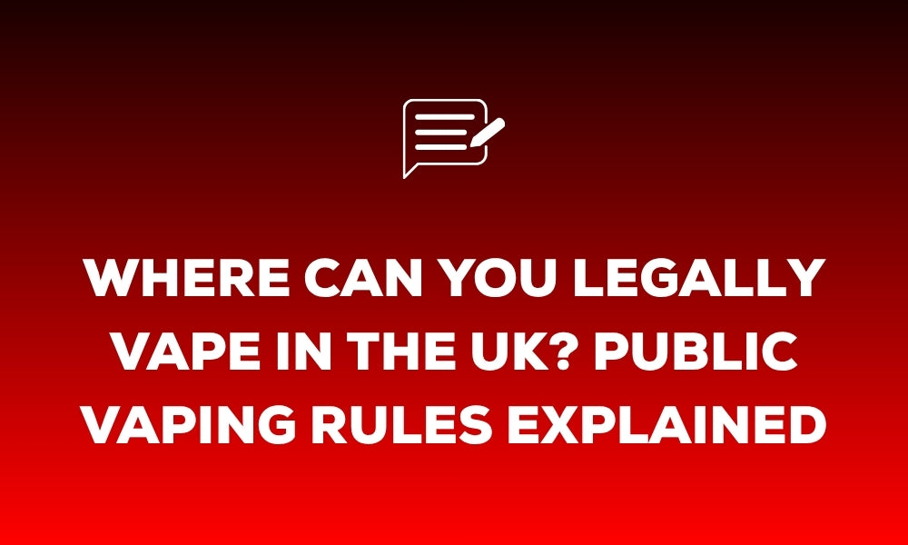 Where Can You Legally Vape in the UK? Public Vaping Rules Explained