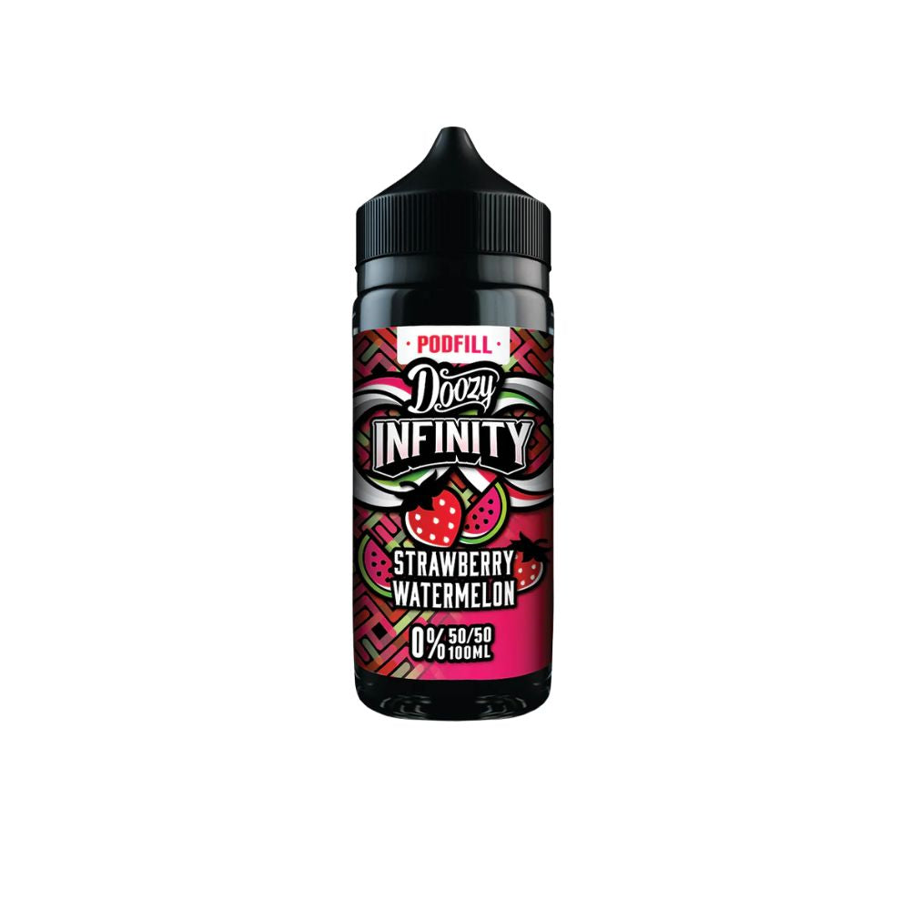 pod fill vape juice Doozy Infinity 100ml Shortfill 50/50