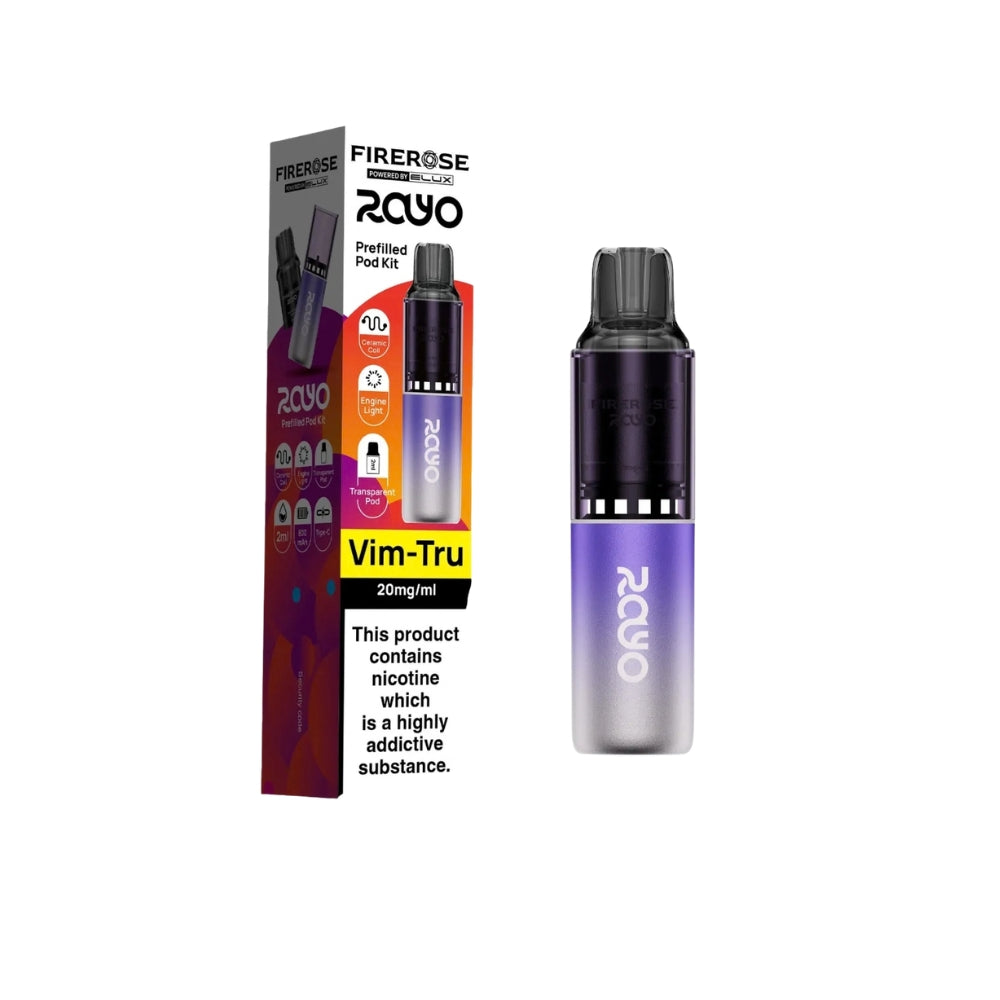 Elux Firerose Rayo 600 Prefilled Vape Kit