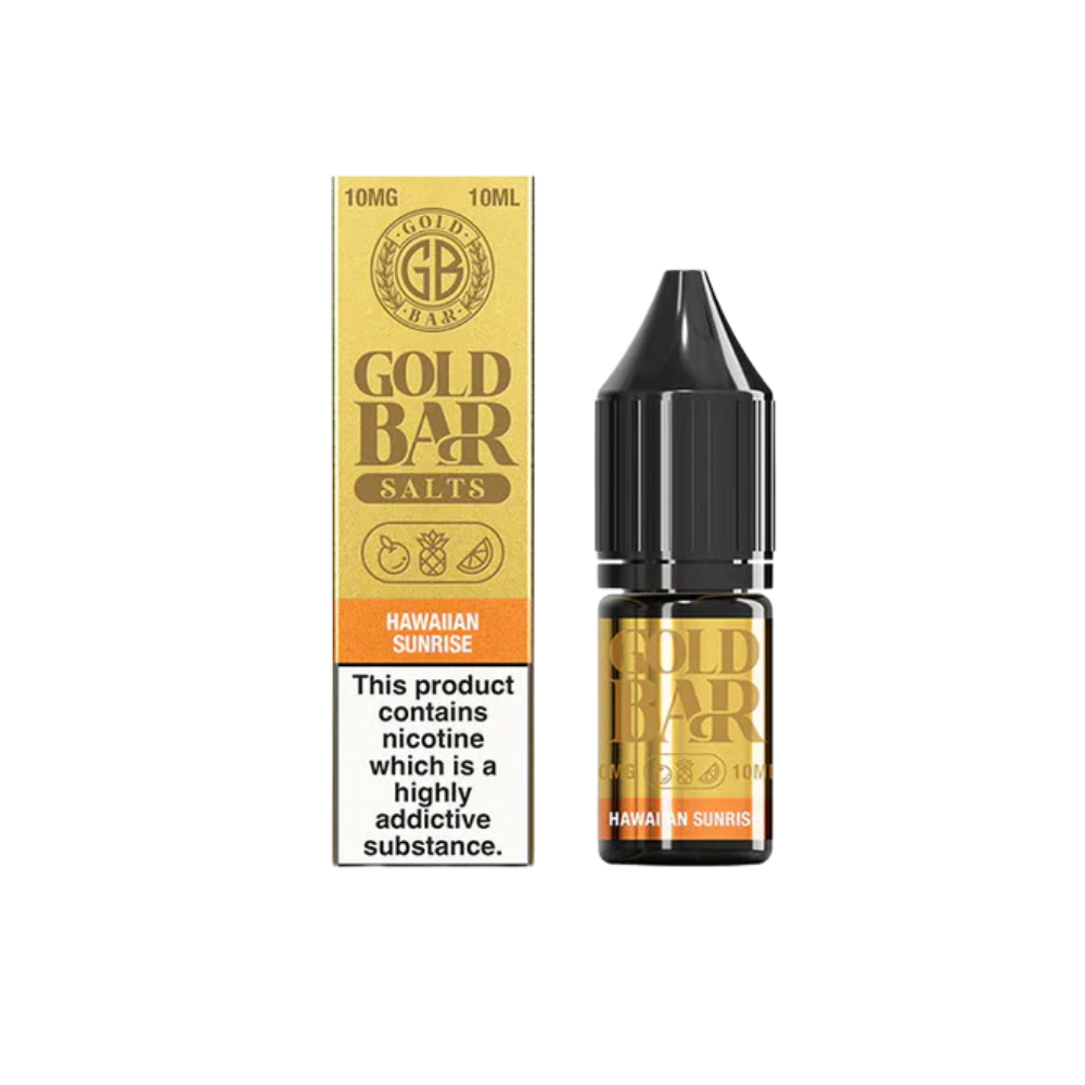Gold Bar Salts 10ml Nic Salts