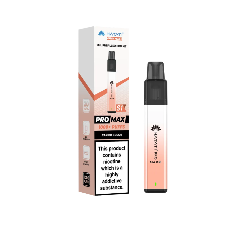 Hayati Pro Max S1-1000 Prefilled Pod Kit