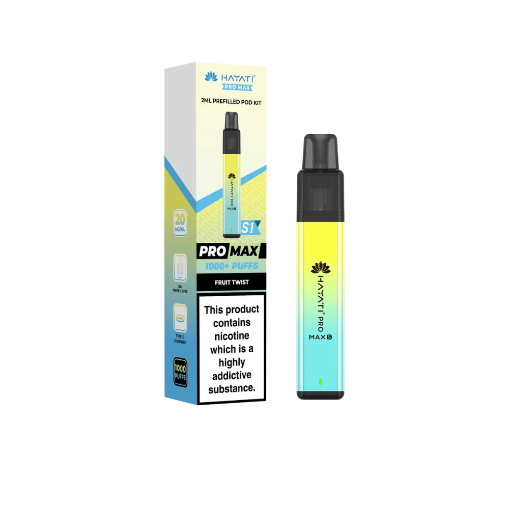 Hayati Pro Max S1-1000 Prefilled Pod Kit