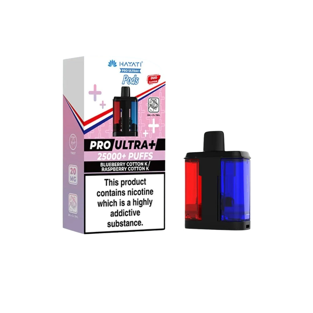 Hayat Pro Ultra 25K Replacement Prefilled Pods