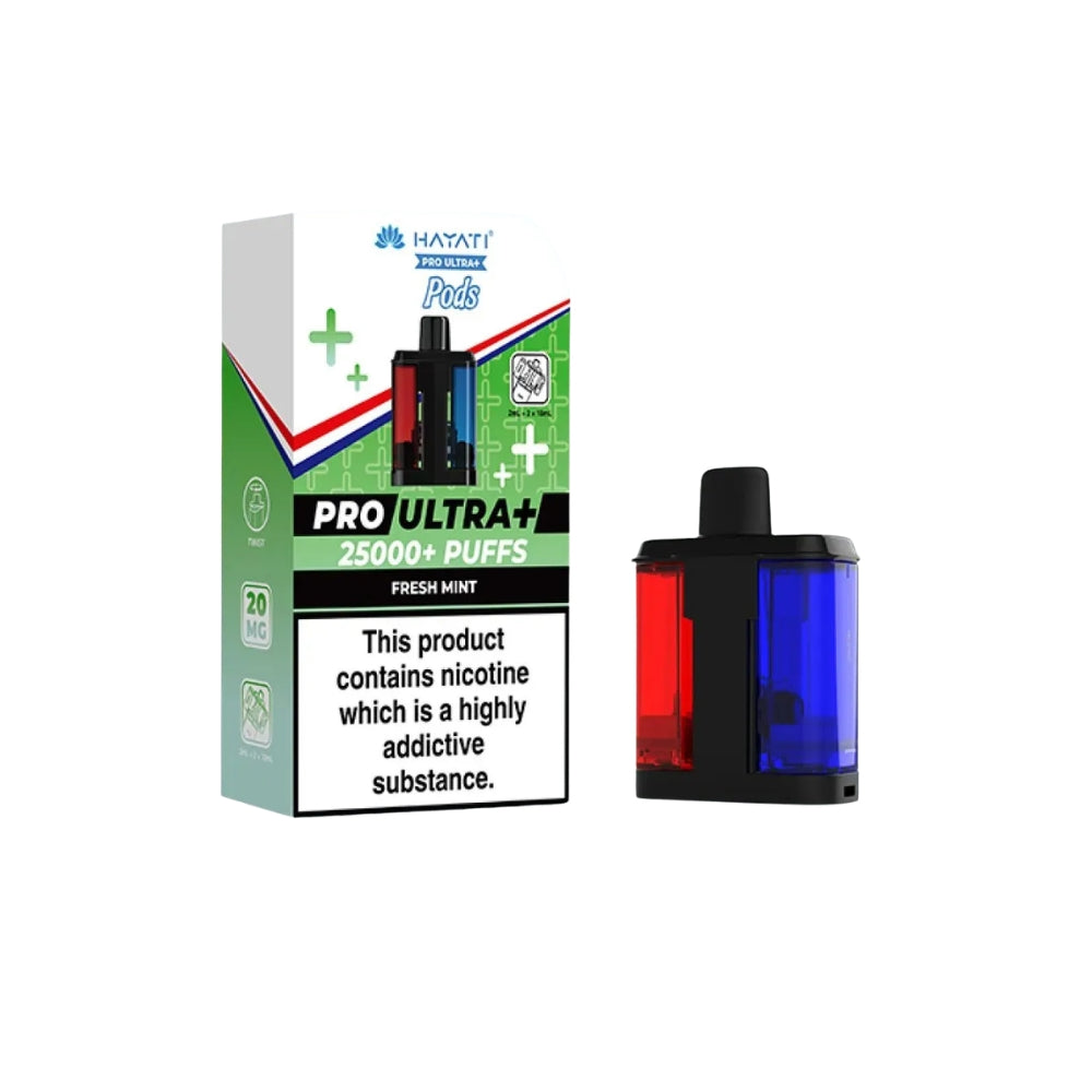 Hayat Pro Ultra 25K Replacement Prefilled Pods