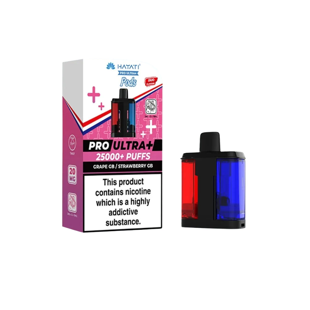 Hayat Pro Ultra 25K Replacement Prefilled Pods