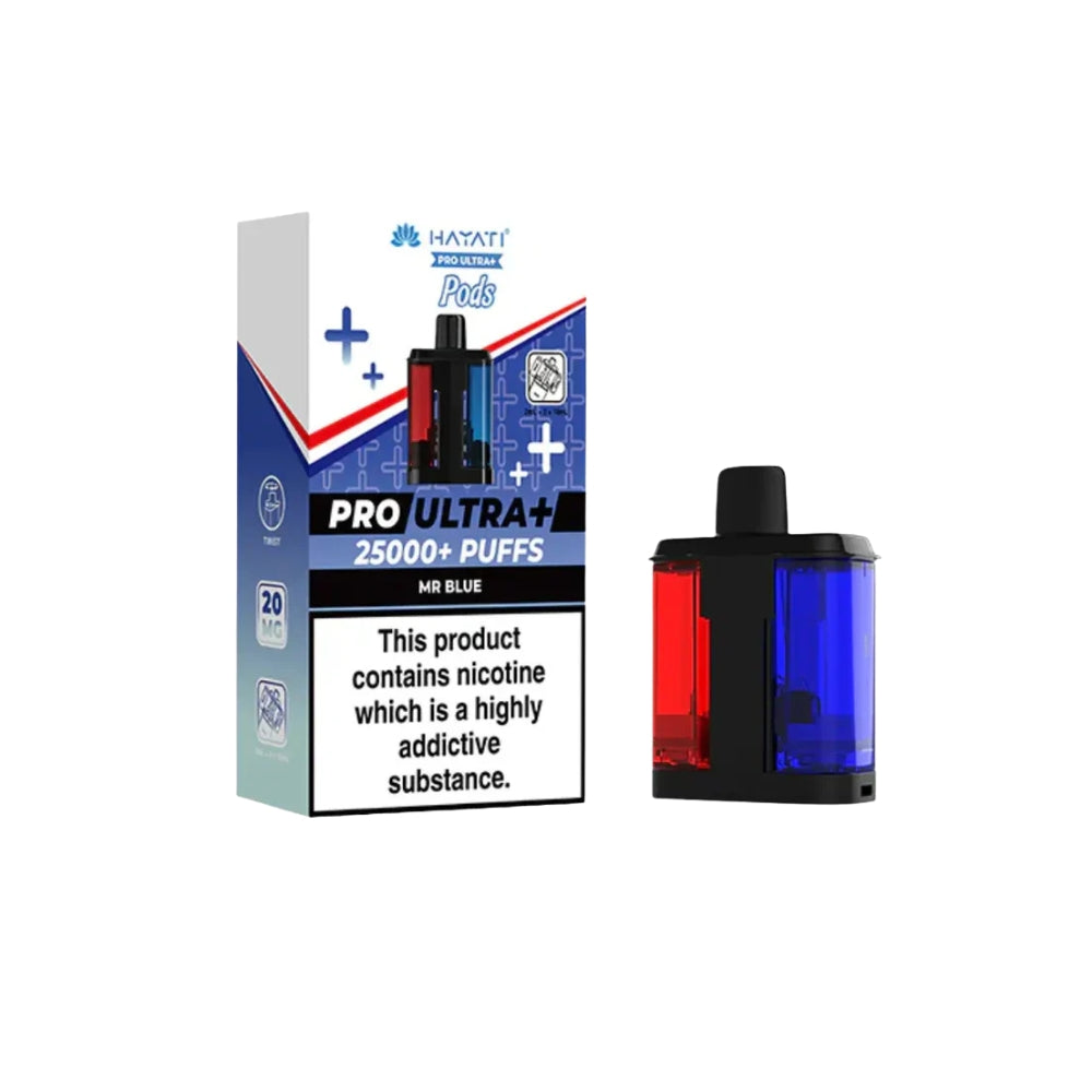 Hayat Pro Ultra 25K Replacement Prefilled Pods
