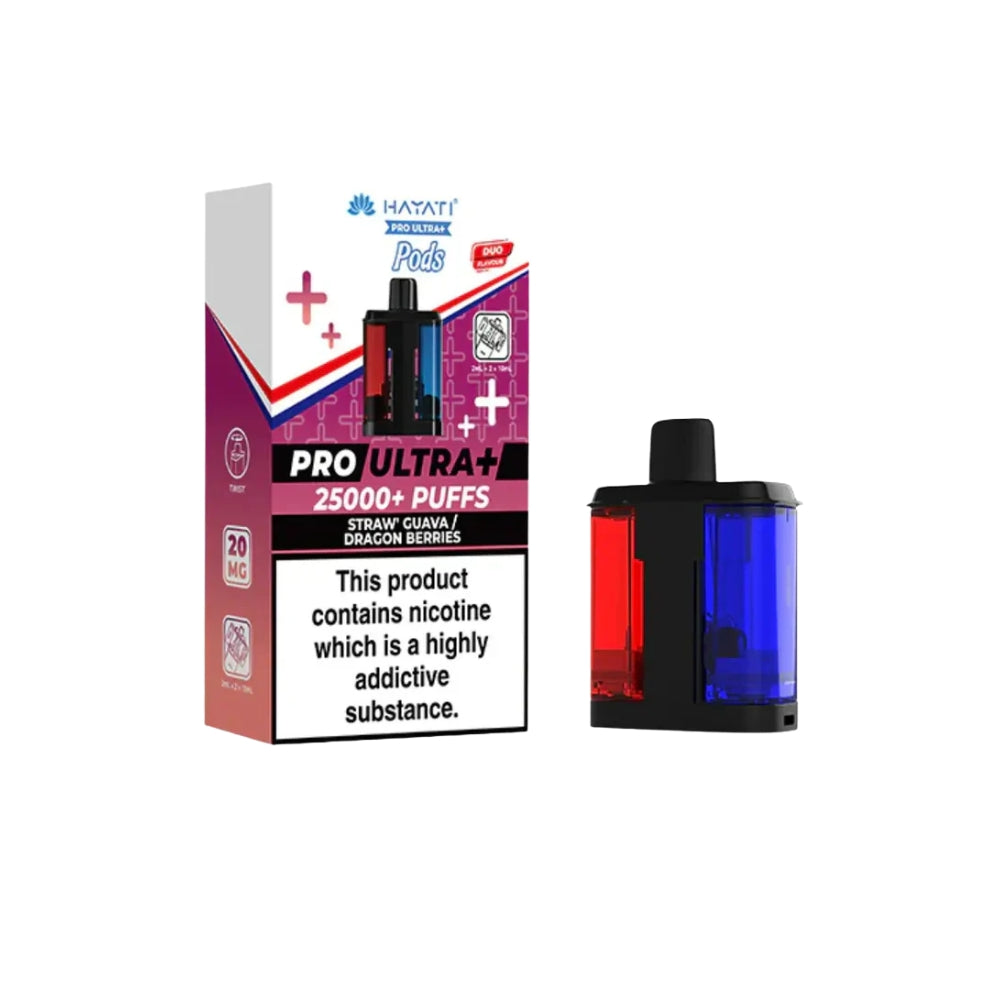 Hayat Pro Ultra 25K Replacement Prefilled Pods