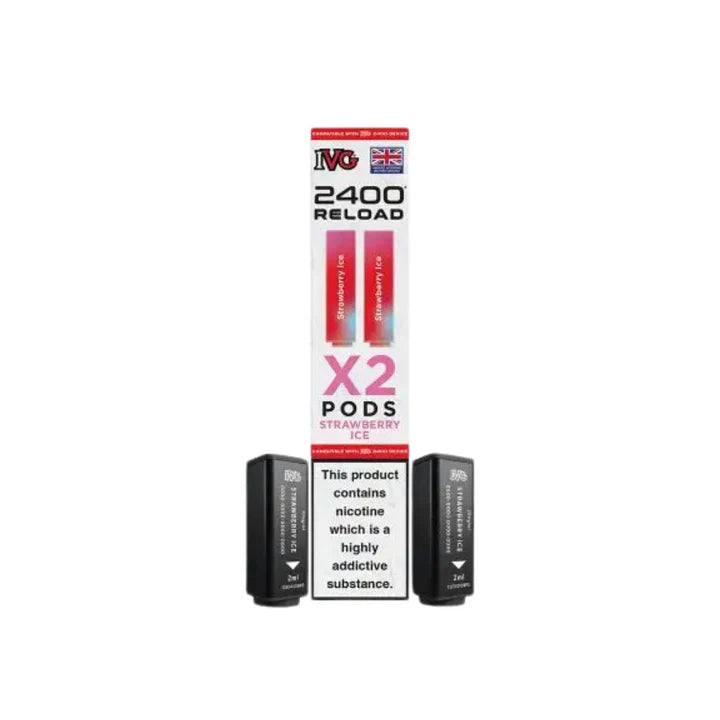 IVG 2400 Reload 2-in-1 Prefilled Pods