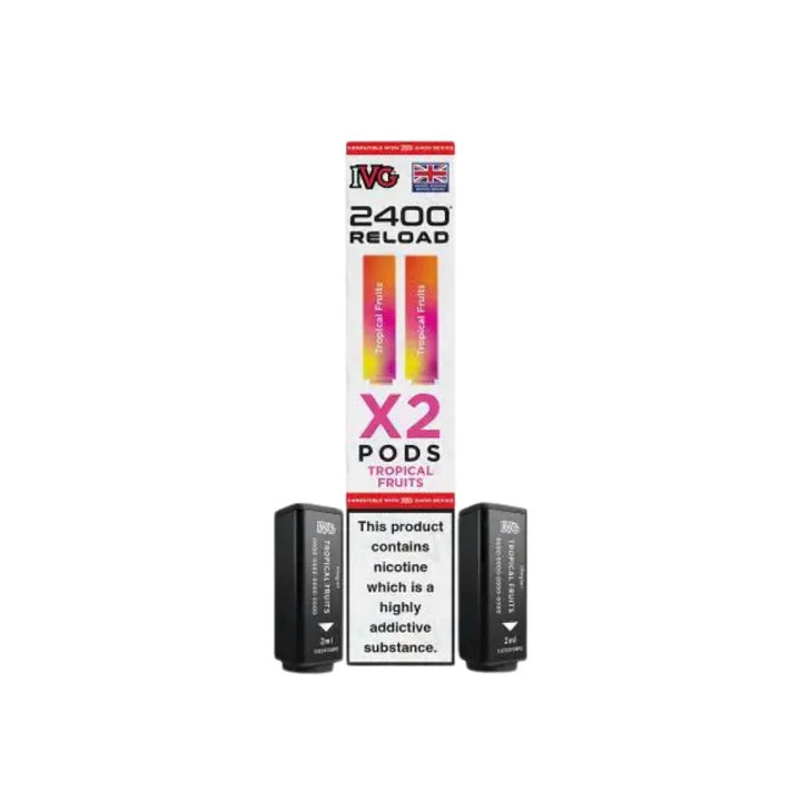 IVG 2400 Reload 2-in-1 Prefilled Pods