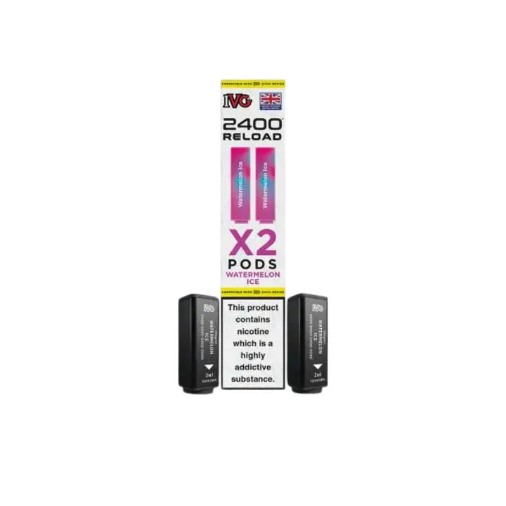 IVG 2400 Reload 2-in-1 Prefilled Pods