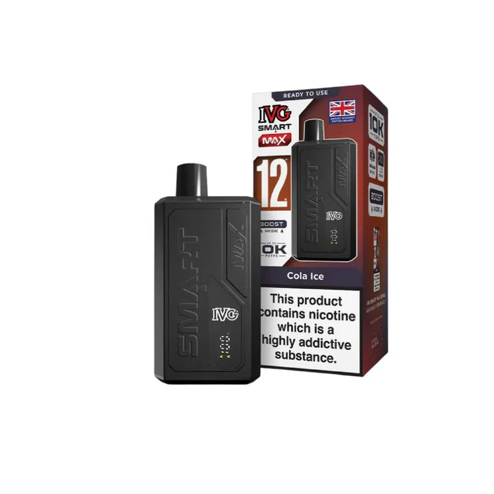 ivg smart max 10k vape kit IVG Smart Max 10K Review: Refillable Vape, Disposable Feel main image 1