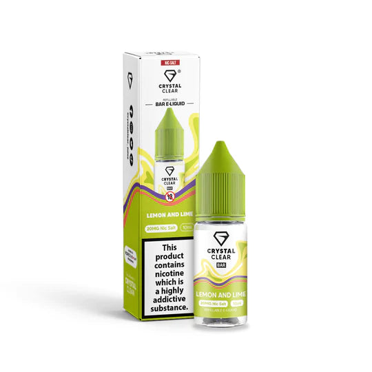 Crystal Clear 10ml Nic Salt E-Liquid