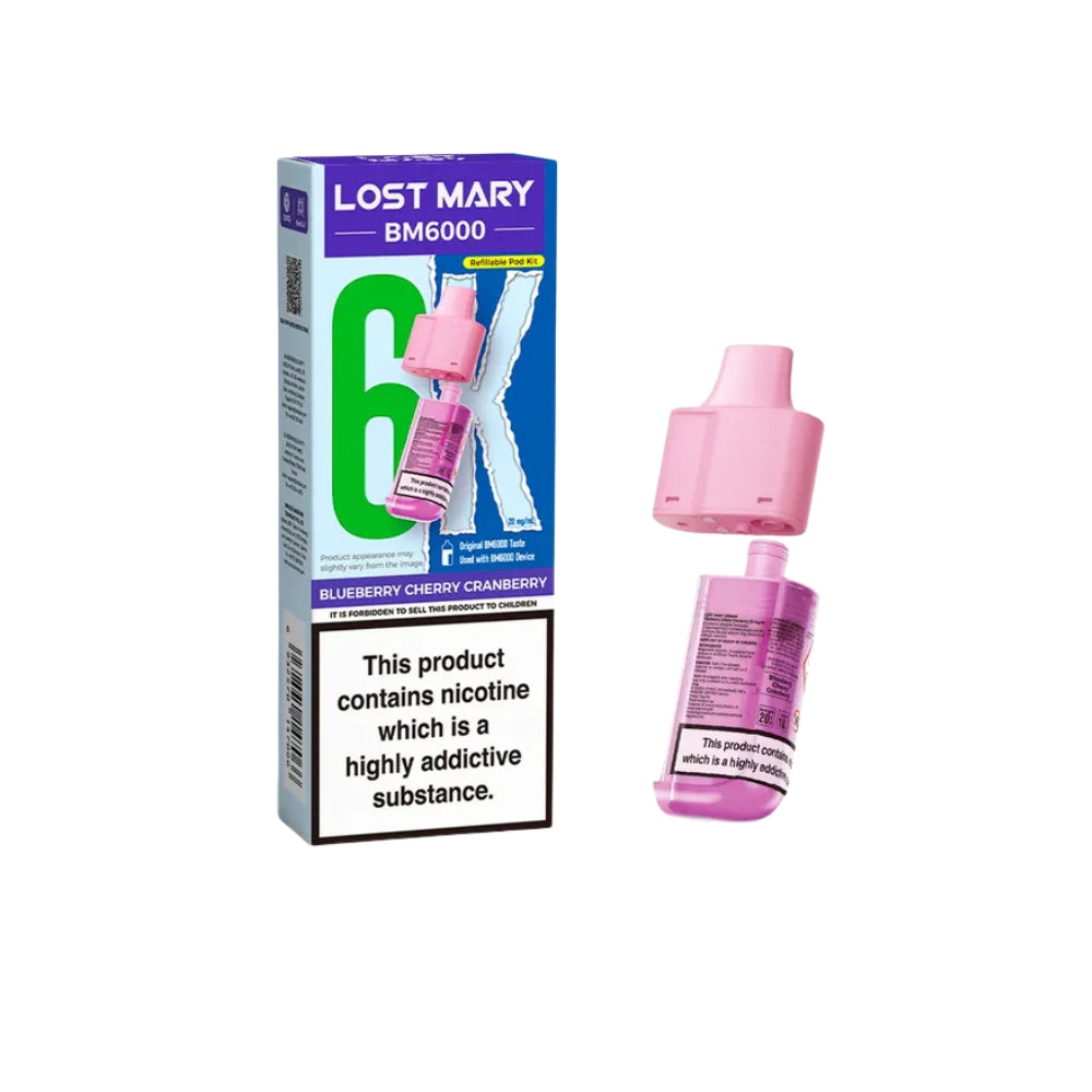 Lost Mary BM6000 Prefilled Replacement Pod