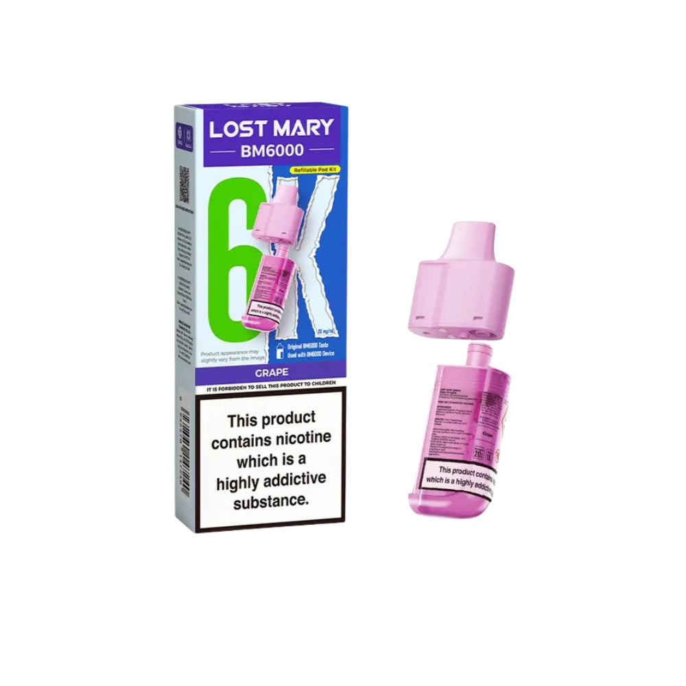Lost Mary BM6000 Prefilled Replacement Pod