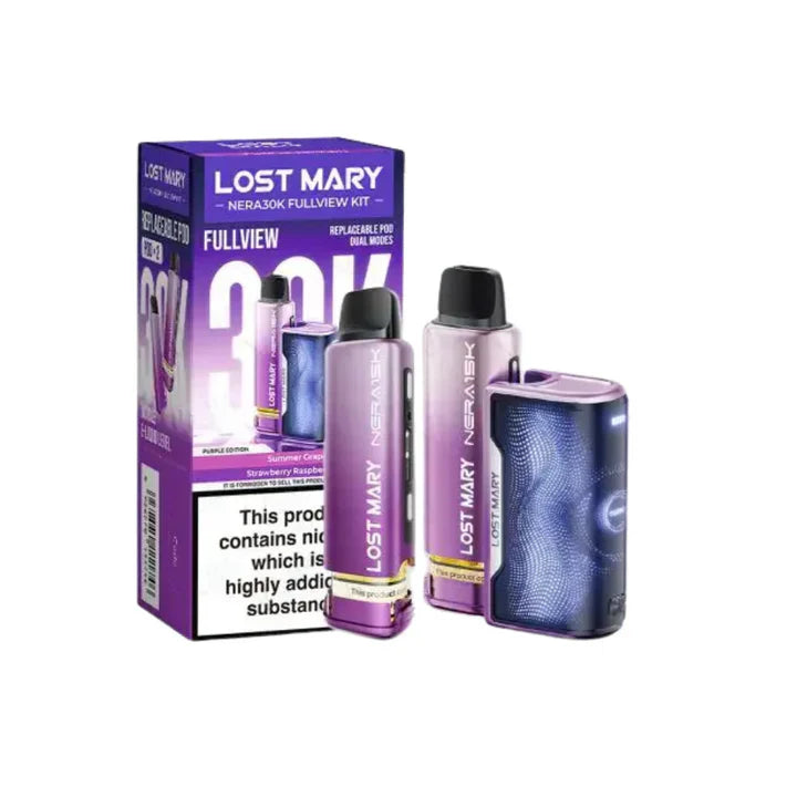 Lost Mary Nera 30K Fullview Prefilled Pod Kit