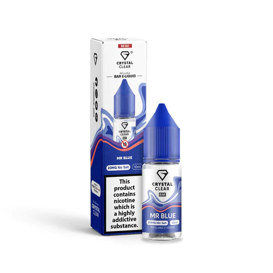 Crystal Clear 10ml Nic Salt E-Liquid