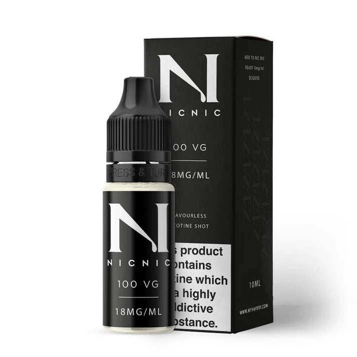 Nic Nic 10ml Nicotine Shot 18MG 100% VG