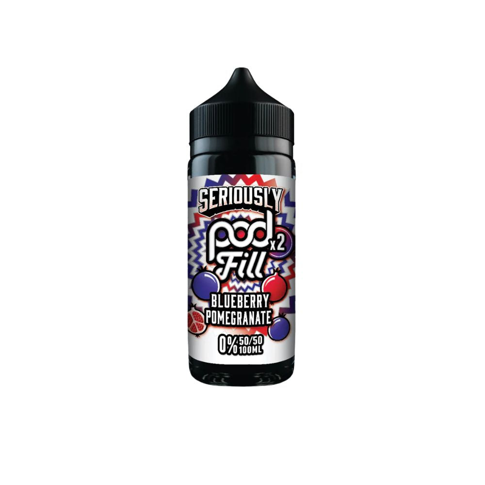 Seriously Pod Fill x 2 100ml E-liquid Shortfill