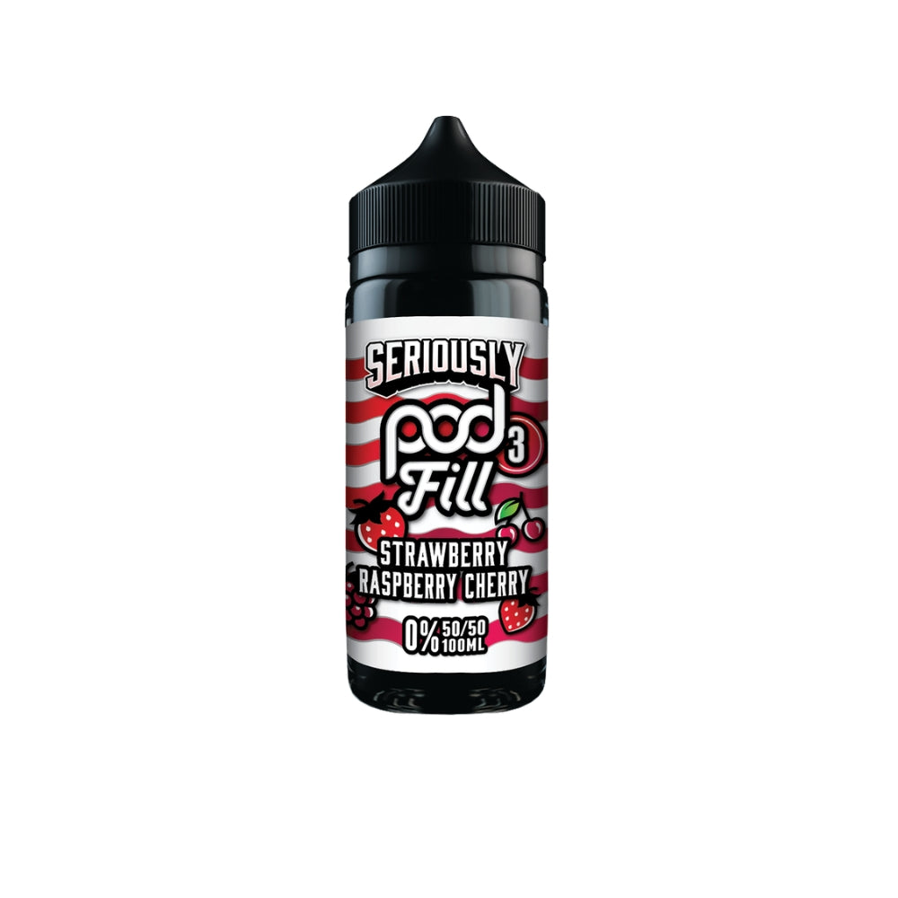 Seriously Pod Fill x 3 100ml E-liquid Shortfill