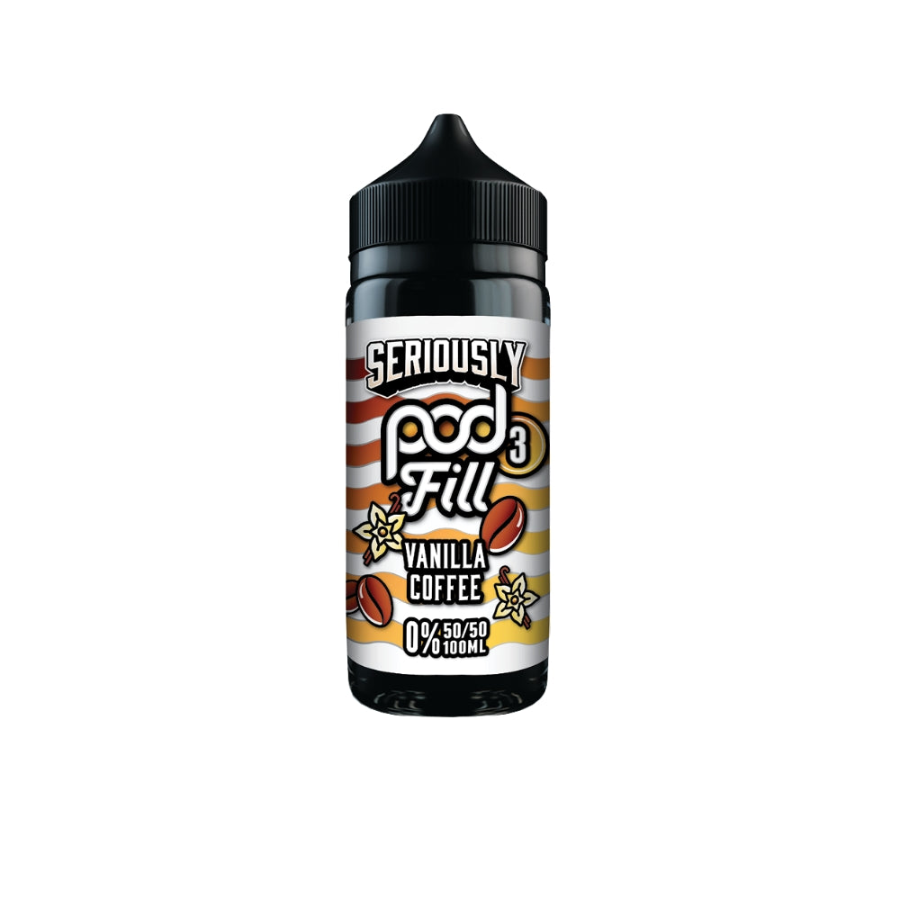 Seriously Pod Fill x 3 100ml E-liquid Shortfill