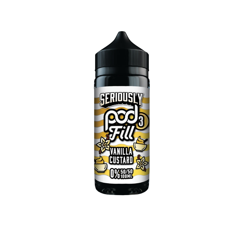 Seriously Pod Fill x 3 100ml E-liquid Shortfill