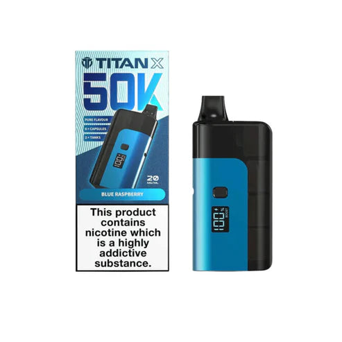 Titan X 50K Prefilled Pod Kit UK | Legal High Puff Vape Device Titan X 50K Prefilled Pod Kit UK | Legal High Puff Vape Device