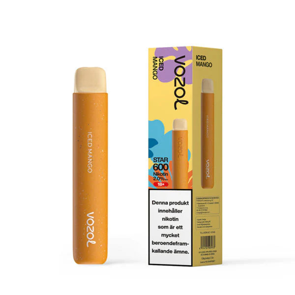 Vozol Star 600 Puff Disposable Vape